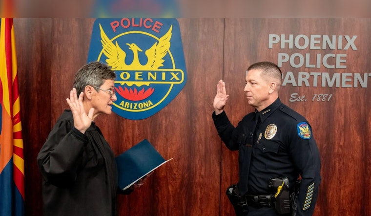 Dennis Orender Sworn In as Acting Chief of Phoenix Police Department Amid Search for Permanent Leader