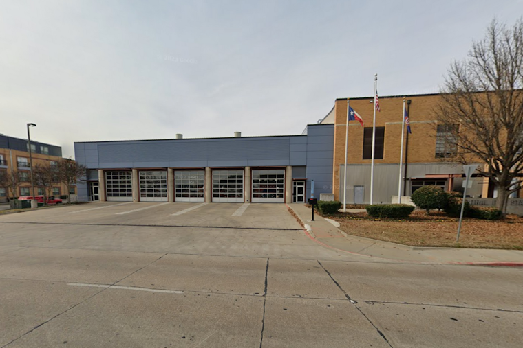 Denton Celebrates Texas' First Electric Fire Truck with Traditional Push-In Ceremony at Fire Station 1