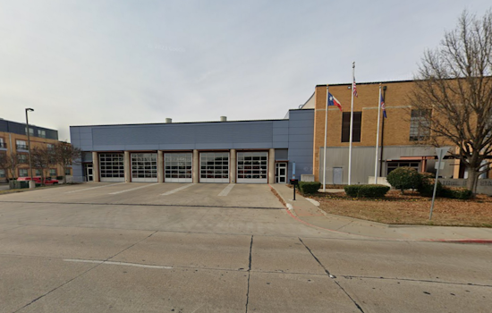 Denton Celebrates Texas' First Electric Fire Truck with Traditional Push-In Ceremony at Fire Station 1