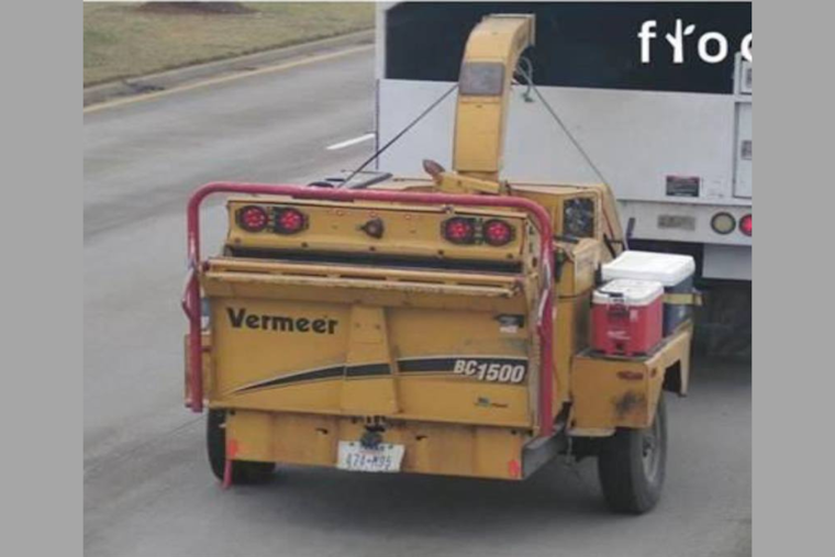 Denton County Sheriff's Office Seeks Public Help to Find Stolen Wood Chipper in Texas