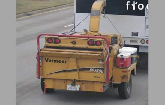 Denton County Sheriff's Office Seeks Public Help to Find Stolen Wood Chipper in Texas