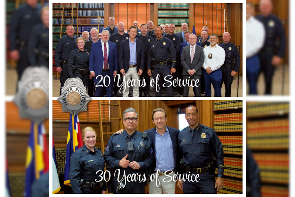 Denver Honors Veteran Police Officers for Decades of Service: Sgt. Steven Gonzales Celebrates 30 Years With DPD