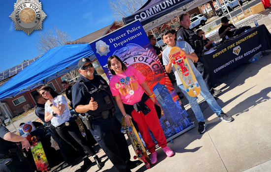 Denver Police and Youth Bond Over New Skatepark Event with Support from Local Organizations