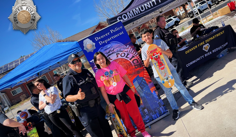 Denver Police and Youth Bond Over New Skatepark Event with Support from Local Organizations