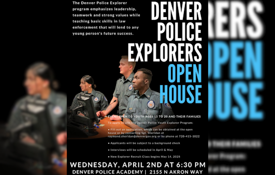 Denver Police Department Invites Youth to Explore Law Enforcement Careers at Explorer Program Open House