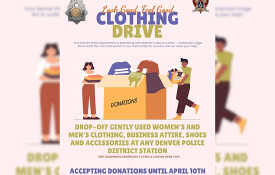 Denver Police Transform Stations into Donation Hubs for Community Clothing Giveaway