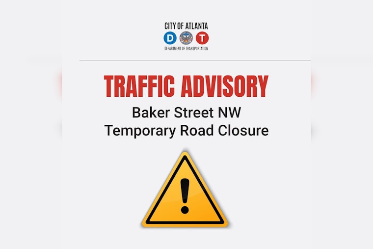 Detour Alert for Atlanta Drivers, Baker Street NW Closure and Alternative Routes