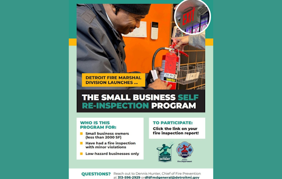 Detroit Fire Department Introduces Self-Re-Inspection Program for Small Businesses