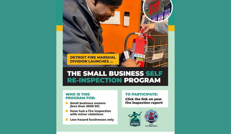 Detroit Fire Department Introduces Self-Re-Inspection Program for Small Businesses