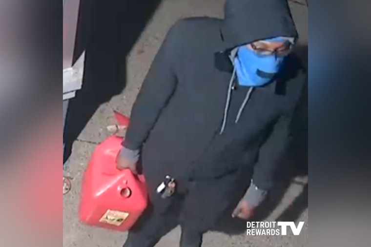 Detroit Police Seek Information on Suspect in St. Patrick's Day Arson Case, $1,000 Reward Offered