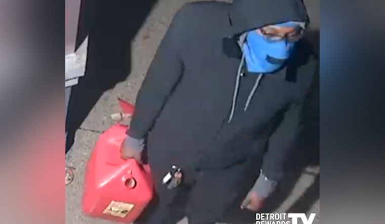 Detroit Police Seek Information on Suspect in St. Patrick's Day Arson Case, $1,000 Reward Offered