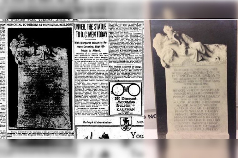 District of Columbia Commemorates WWI Entrance Anniversary with Tribute to Fallen Heroes at Local Monument