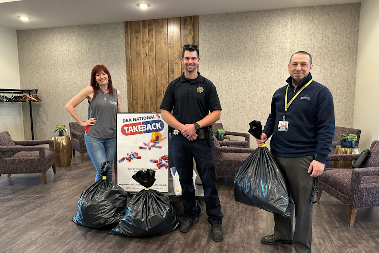Douglas County Rallies to Remove 920 Pounds of Medication on National Drug Take Back Day
