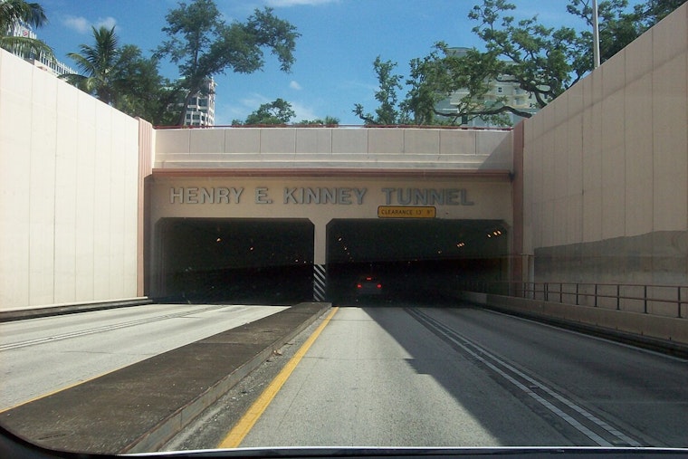 Driver's Rear Window Shattered as Concrete Falls from Fort Lauderdale Tunnel Despite Recent Renovations