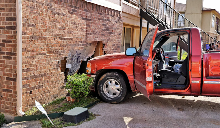 Drug-Impaired Driver Rams Into Two Buildings in White Settlement, Injuring Residents