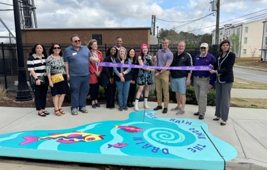 Duluth Embraces Environmental Awareness with Artistic Storm Drain Murals by Atlanta Artist Brianna Gardocki