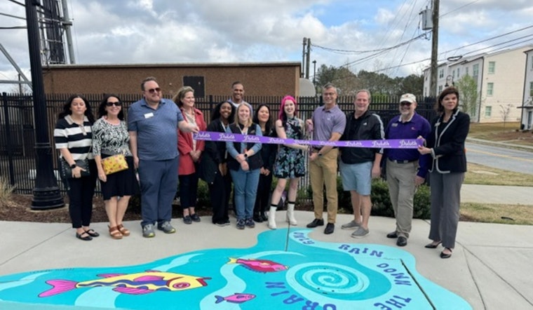 Duluth Embraces Environmental Awareness with Artistic Storm Drain Murals by Atlanta Artist Brianna Gardocki