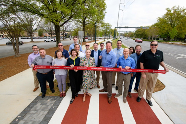 Dunwoody and PCIDs Celebrate Launch of First Segment of Ashford Dunwoody Path to Boost Walkability and Cycling Access
