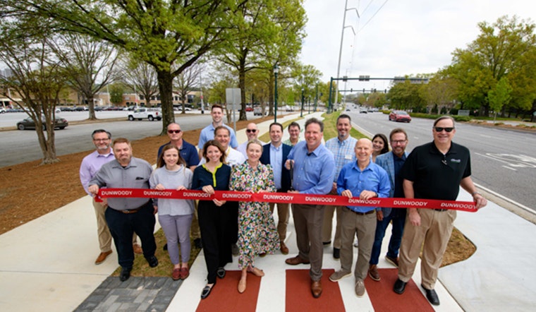 Dunwoody and PCIDs Celebrate Launch of First Segment of Ashford Dunwoody Path to Boost Walkability and Cycling Access