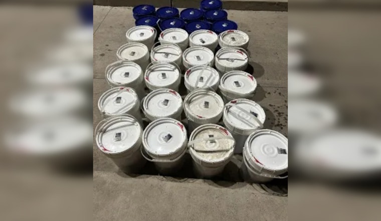 Eagle Pass CBP Officers Intercept Over $10 Million in Liquid Meth at Port of Entry, Mexican National Arrested