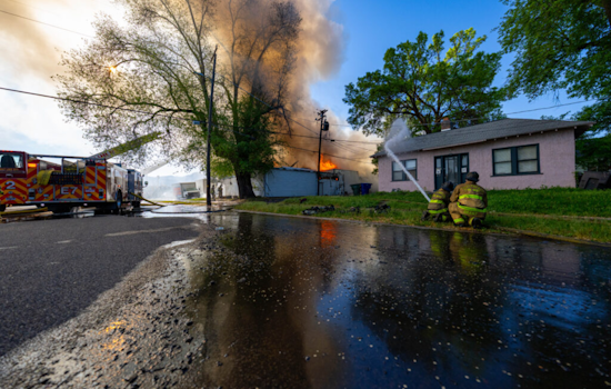 Early Morning Blaze Engulfs Salt Lake City's Ballpark Neighborhood, No Injuries Reported