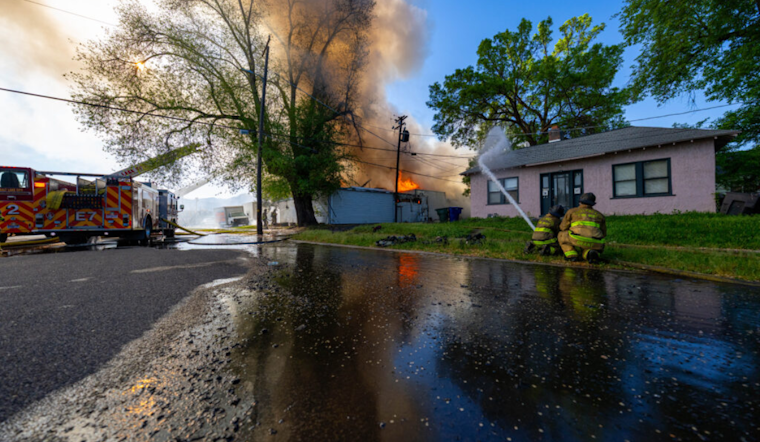 Early Morning Blaze Engulfs Salt Lake City's Ballpark Neighborhood, No Injuries Reported