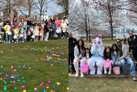 East Boston Families and Police Share Joy at Annual Easter Egg Hunt in Piers Park