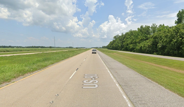 Eastbound US 90 Lane Closure in St. Mary Parish Scheduled for Bridge Maintenance on April 21