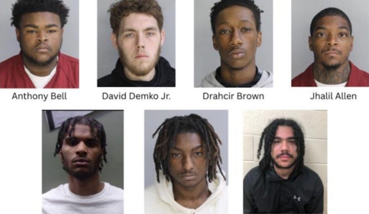 Eight Charged in Connection with Violent Carjacking and Shooting Spree in Philadelphia, Norristown, and Whitemarsh