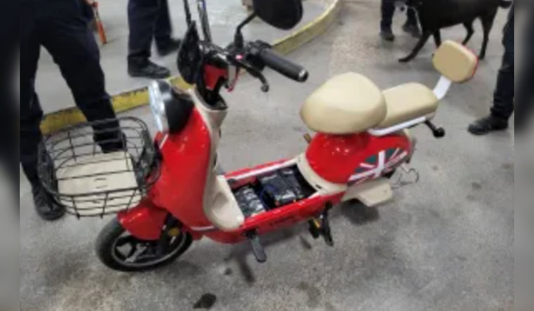 El Paso CBP Officers Intercept Fentanyl and Cocaine Hidden in Motor Scooter, 18-Year-Old U.S. Citizen Charged