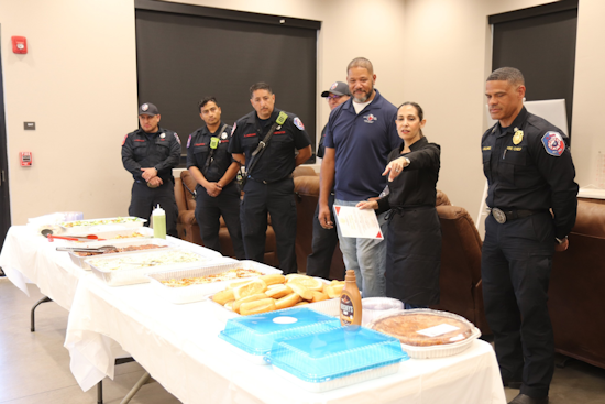 El Paso City Rep. Alejandra Chavez Serves Dinner to Local Firefighters in Show of Support and Gratitude
