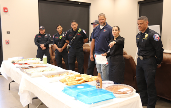 El Paso City Rep. Alejandra Chavez Serves Dinner to Local Firefighters in Show of Support and Gratitude