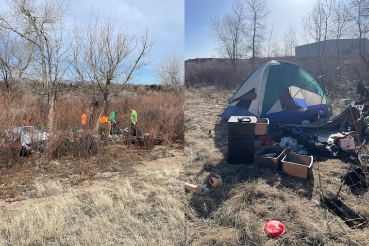 El Paso County Sheriff's Office Partners with Community Groups for Cleanup of Homeless Camps Along Sand Creek