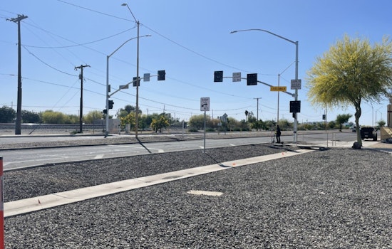 Eloy Enhances Pedestrian Safety with New HAWK Signal at Frontier & Main Street