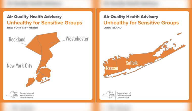 Evacuations and Air Quality Concerns in NYC as Ocean County, NJ Wildfire Rages On