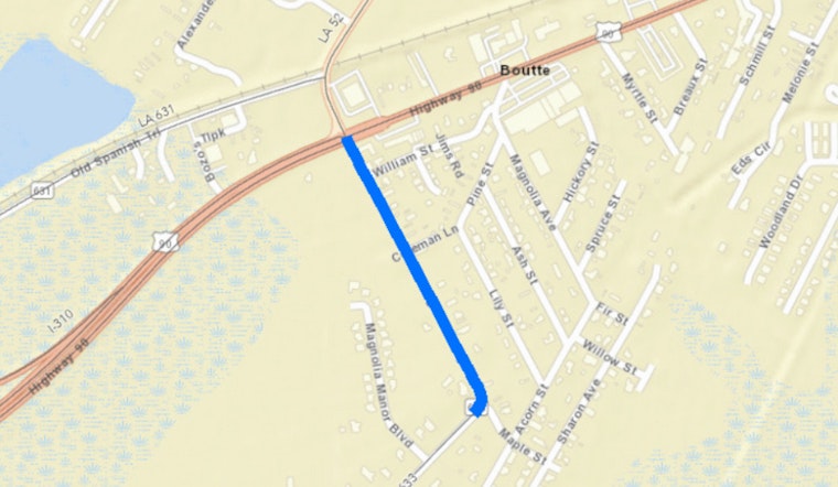 Expect Delays as Roadwork on LA 633 in St. Charles Parish Causes Alternating Lane Closures Starting April 7
