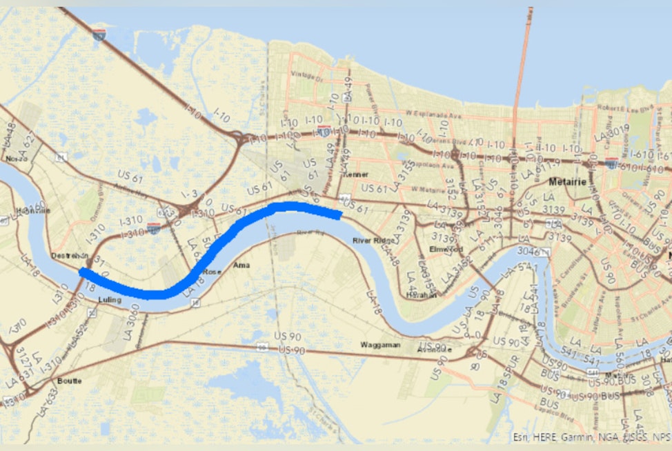 Expect Delays with Lane Closures on LA 48 in St. Charles and Jefferson Parish for Utility Upgrades