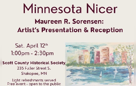 Explore Art and History with Maureen R. Sorensen at Scott County Historical Society's Free Event