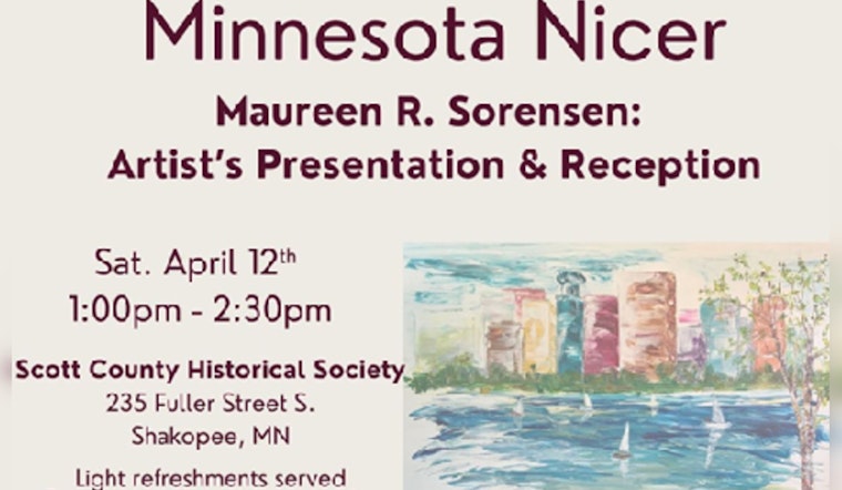 Explore Art and History with Maureen R. Sorensen at Scott County Historical Society's Free Event