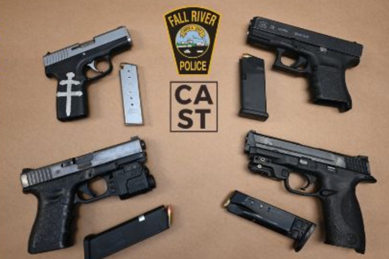 Fall River Police Department Nets Six Arrests, Seizes Firearms and Cocaine in Targeted Raids