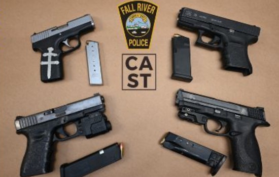 Fall River Police Department Nets Six Arrests, Seizes Firearms and Cocaine in Targeted Raids