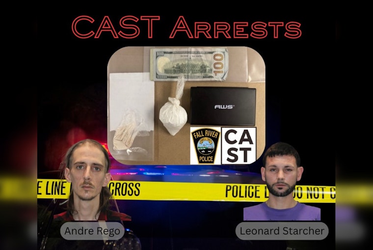 Fall River Police Nab Two Men in Separate Drug Busts, Fentanyl and Cocaine Seized