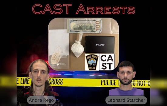 Fall River Police Nab Two Men in Separate Drug Busts, Fentanyl and Cocaine Seized