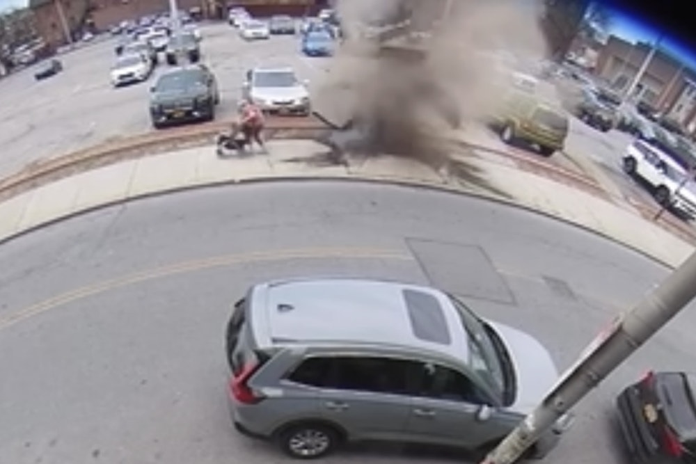 Family Escapes Injury as Manhole Explosions Rock Poughkeepsie Street