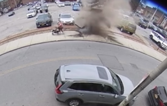 Family Escapes Injury as Manhole Explosions Rock Poughkeepsie Street