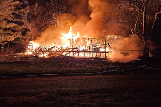 Family Escapes Unharmed but Pets Perish in Devastating Rose Township House Fire