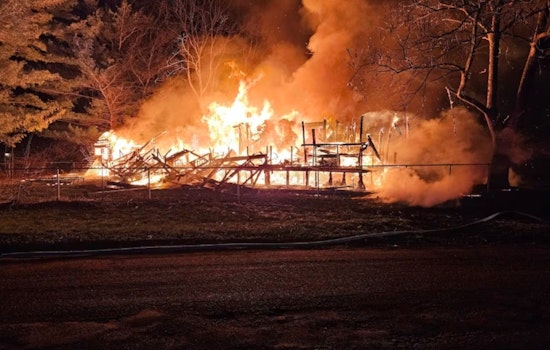 Family Escapes Unharmed but Pets Perish in Devastating Rose Township House Fire