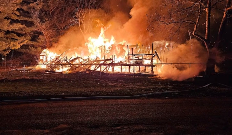 Family Escapes Unharmed but Pets Perish in Devastating Rose Township House Fire