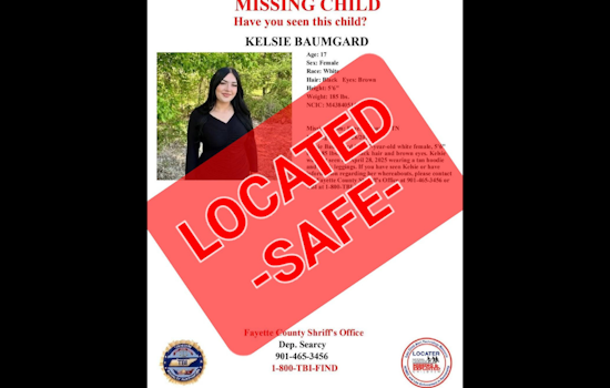 Fayette County Teen Found Safe After Urgent Community Search Efforts