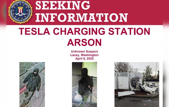FBI Escalates Search for Suspect Behind Tesla Charging Station Blast in Lacey, Decrees Act as Domestic Terrorism